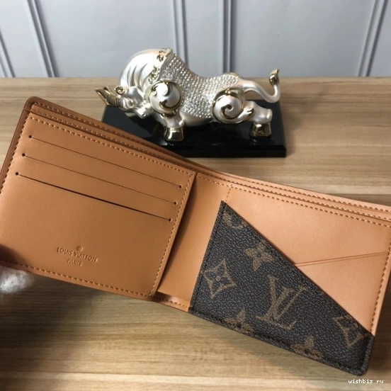 WIS LOUIS WALLET MULTIPLE VUITTON 0806